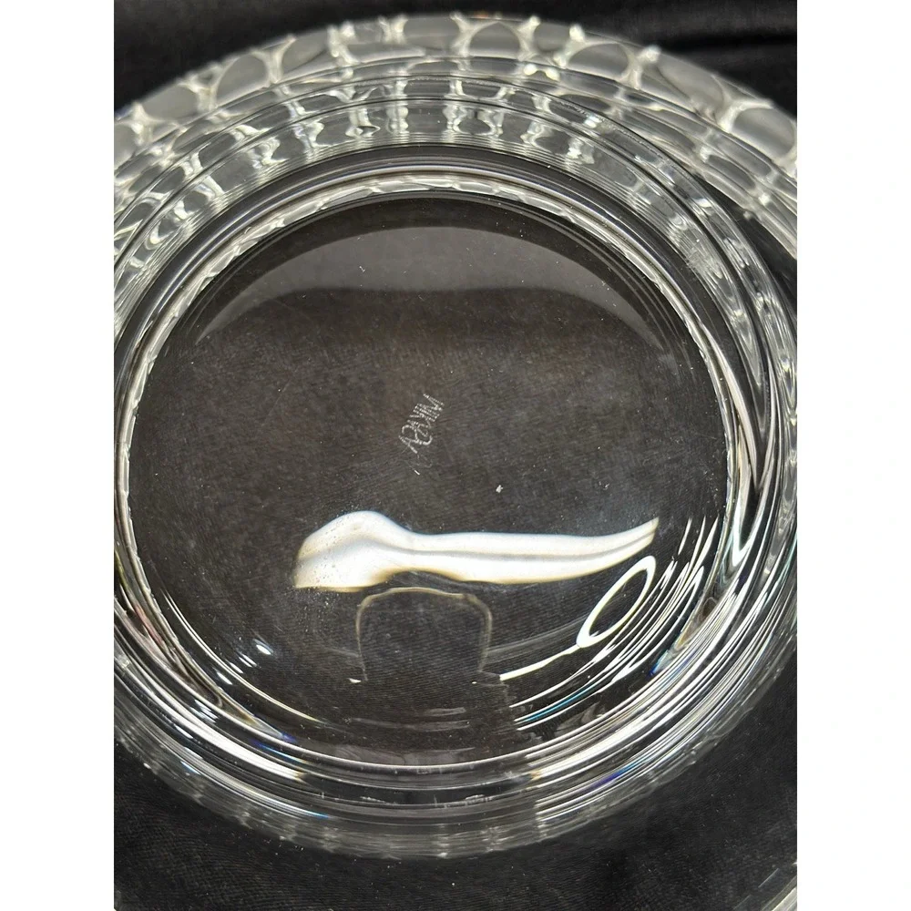 Vintage Round Mikasa Crystal 11